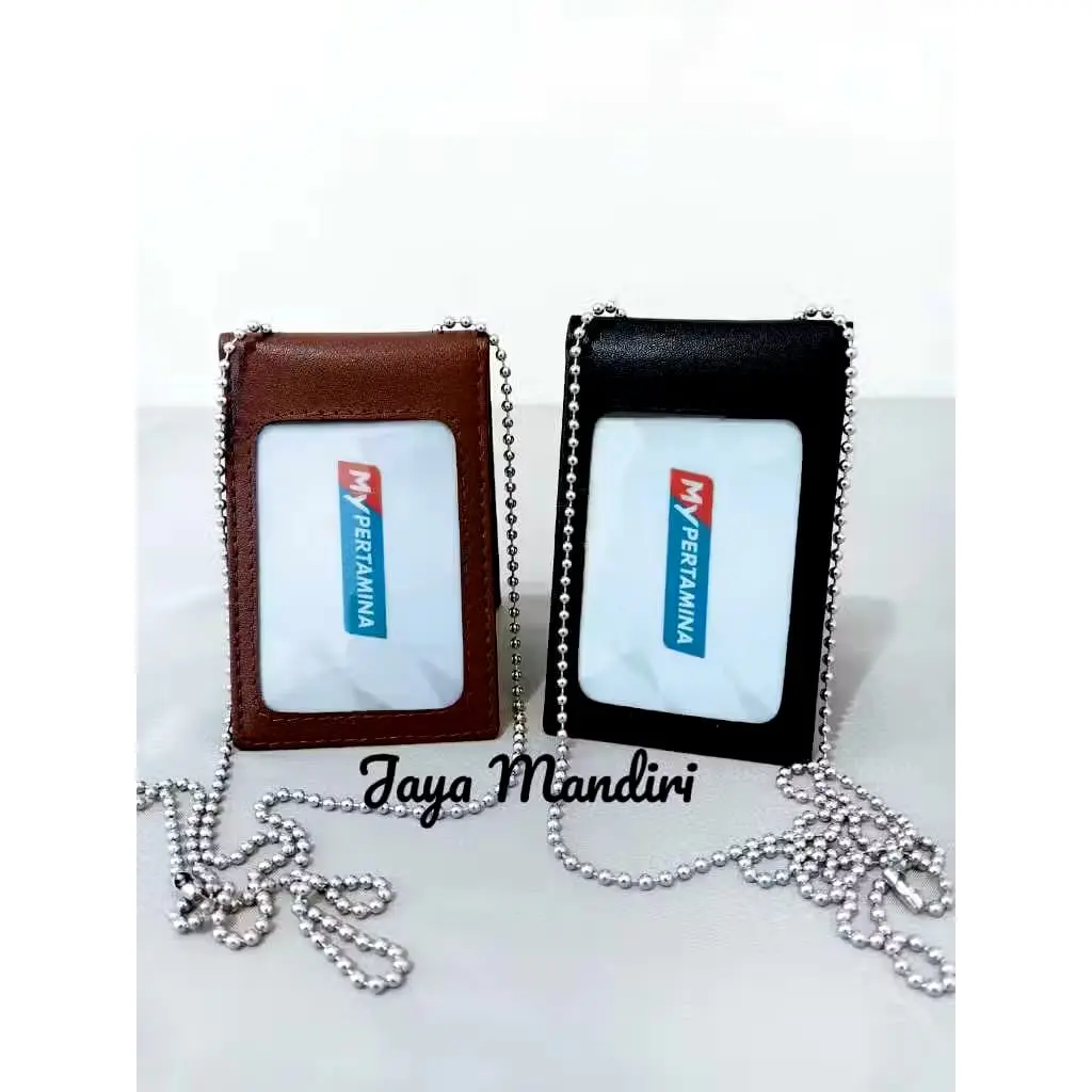 Dompet KTA Dinas Kulit Asli Logo Emboss
